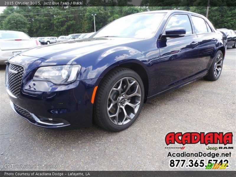 Jazz Blue Pearl / Black 2015 Chrysler 300 S