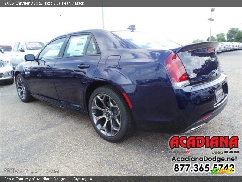 Jazz Blue Pearl / Black 2015 Chrysler 300 S