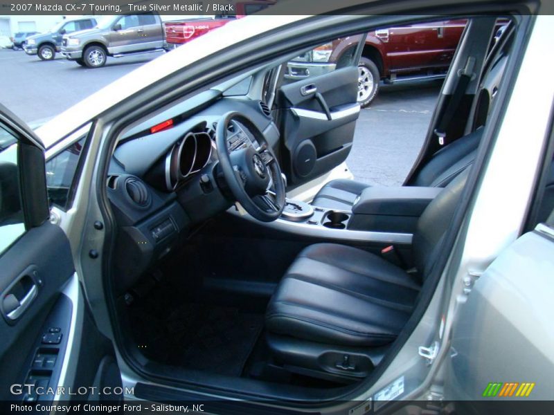 True Silver Metallic / Black 2007 Mazda CX-7 Touring