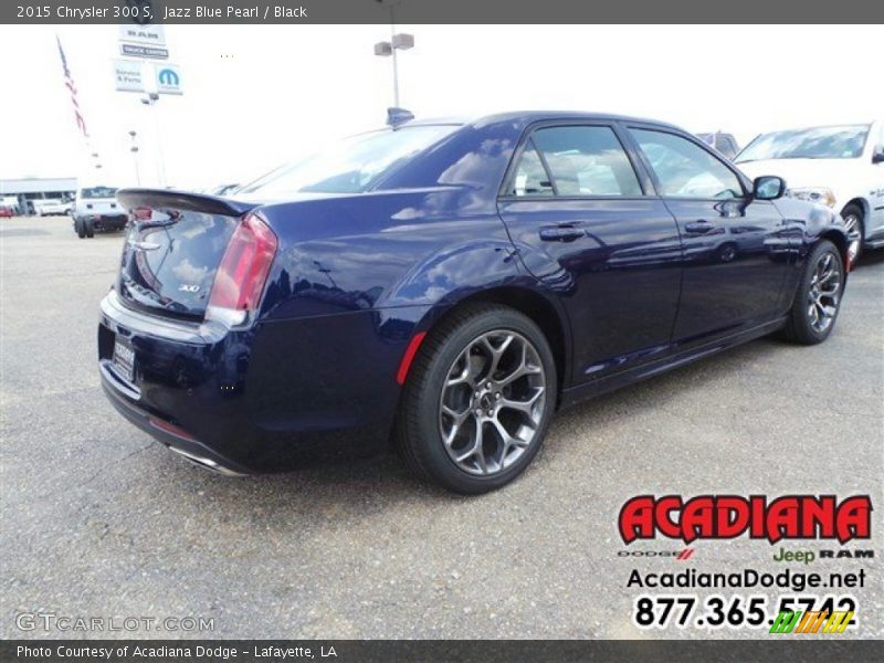 Jazz Blue Pearl / Black 2015 Chrysler 300 S