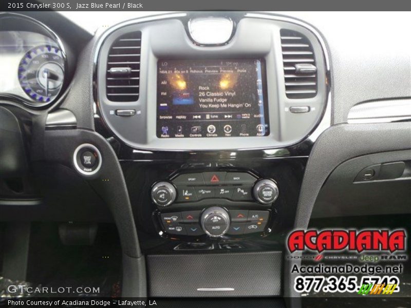 Jazz Blue Pearl / Black 2015 Chrysler 300 S