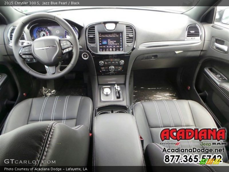 Jazz Blue Pearl / Black 2015 Chrysler 300 S