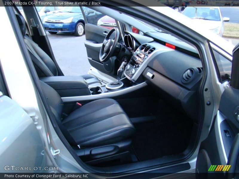 True Silver Metallic / Black 2007 Mazda CX-7 Touring