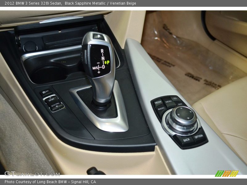 Black Sapphire Metallic / Venetian Beige 2012 BMW 3 Series 328i Sedan