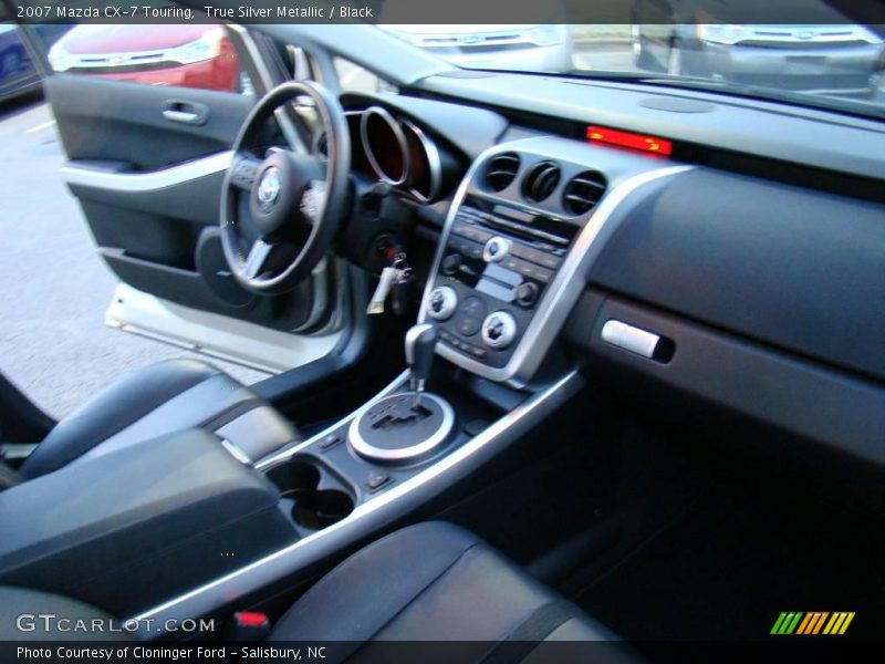 True Silver Metallic / Black 2007 Mazda CX-7 Touring