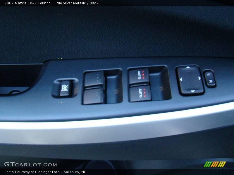 True Silver Metallic / Black 2007 Mazda CX-7 Touring