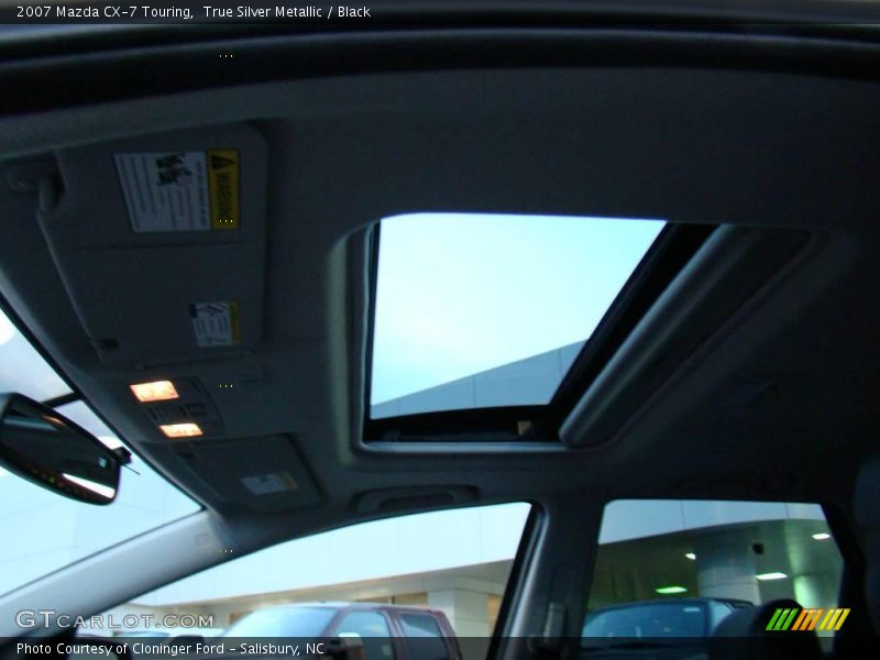 True Silver Metallic / Black 2007 Mazda CX-7 Touring