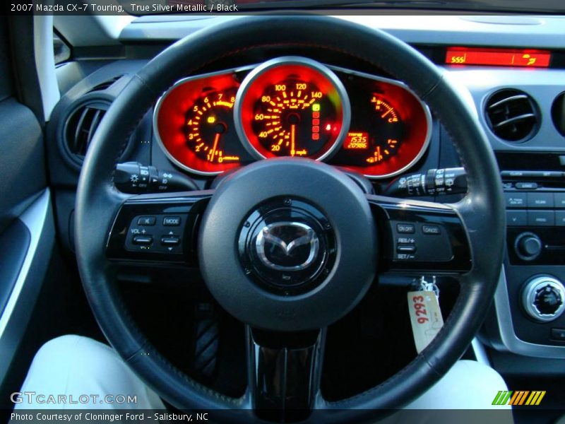True Silver Metallic / Black 2007 Mazda CX-7 Touring