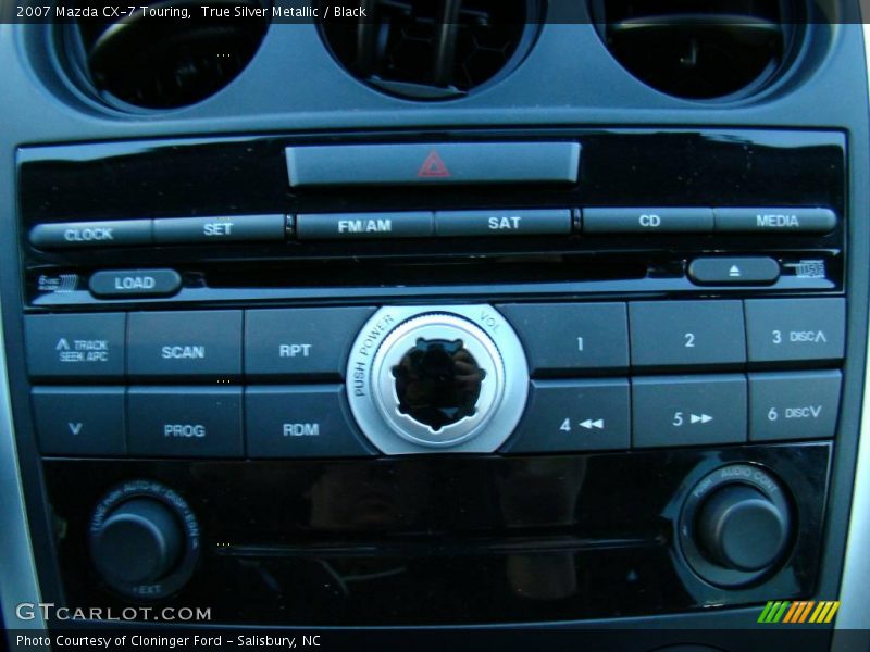 True Silver Metallic / Black 2007 Mazda CX-7 Touring