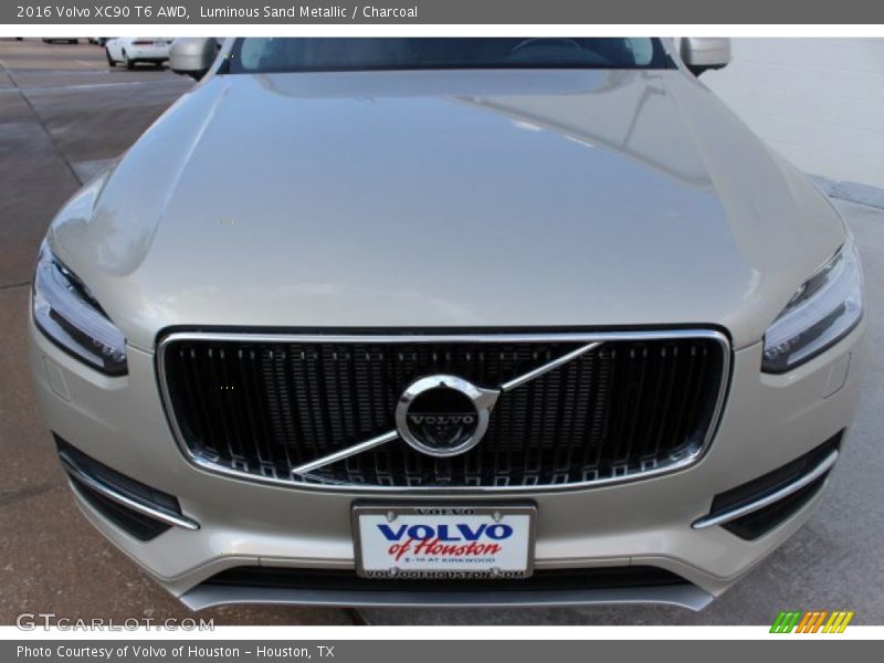 Luminous Sand Metallic / Charcoal 2016 Volvo XC90 T6 AWD