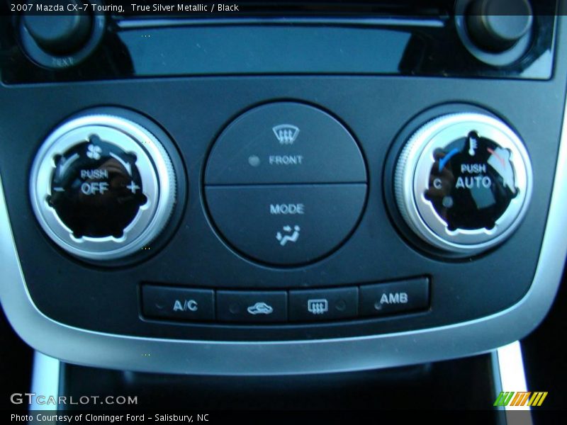 True Silver Metallic / Black 2007 Mazda CX-7 Touring