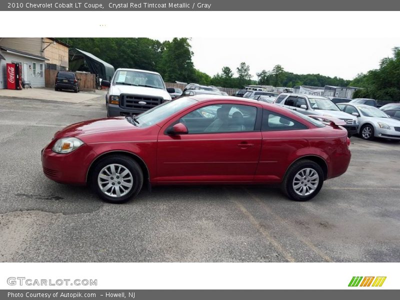 Crystal Red Tintcoat Metallic / Gray 2010 Chevrolet Cobalt LT Coupe