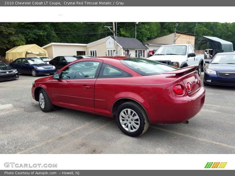 Crystal Red Tintcoat Metallic / Gray 2010 Chevrolet Cobalt LT Coupe