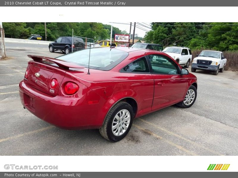 Crystal Red Tintcoat Metallic / Gray 2010 Chevrolet Cobalt LT Coupe