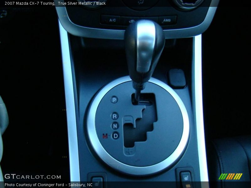 True Silver Metallic / Black 2007 Mazda CX-7 Touring