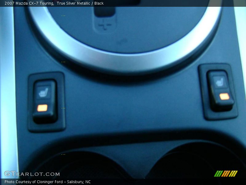 True Silver Metallic / Black 2007 Mazda CX-7 Touring