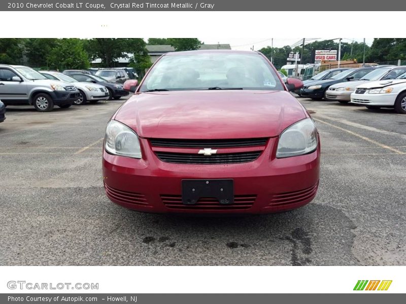 Crystal Red Tintcoat Metallic / Gray 2010 Chevrolet Cobalt LT Coupe