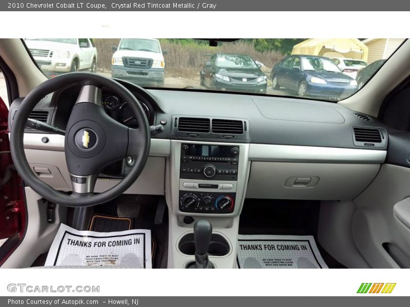Crystal Red Tintcoat Metallic / Gray 2010 Chevrolet Cobalt LT Coupe