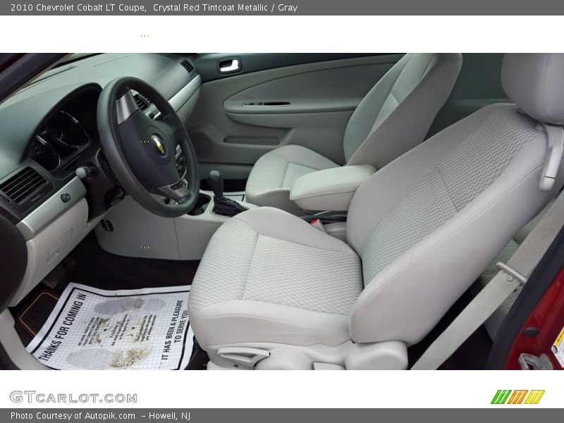 Crystal Red Tintcoat Metallic / Gray 2010 Chevrolet Cobalt LT Coupe