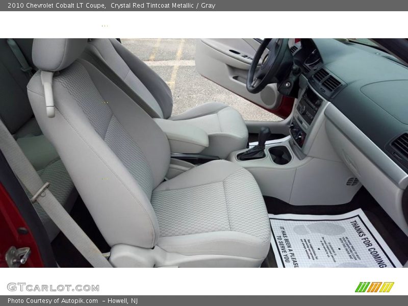 Crystal Red Tintcoat Metallic / Gray 2010 Chevrolet Cobalt LT Coupe