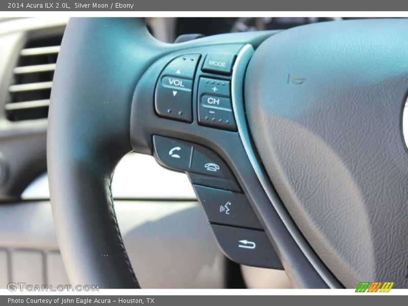 Silver Moon / Ebony 2014 Acura ILX 2.0L