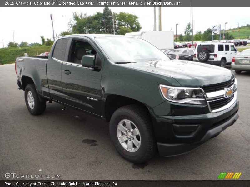 Front 3/4 View of 2015 Colorado WT Extended Cab 4WD