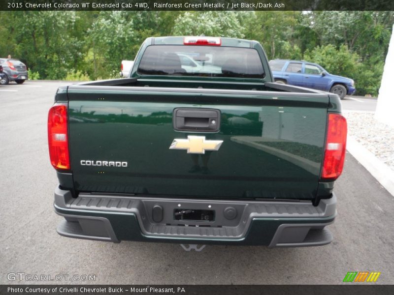  2015 Colorado WT Extended Cab 4WD Rainforest Green Metallic