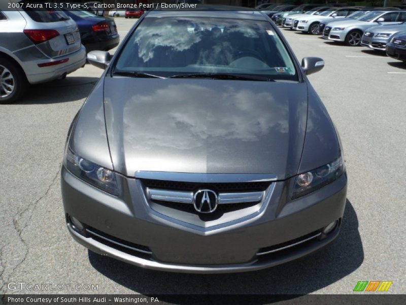 Carbon Bronze Pearl / Ebony/Silver 2007 Acura TL 3.5 Type-S
