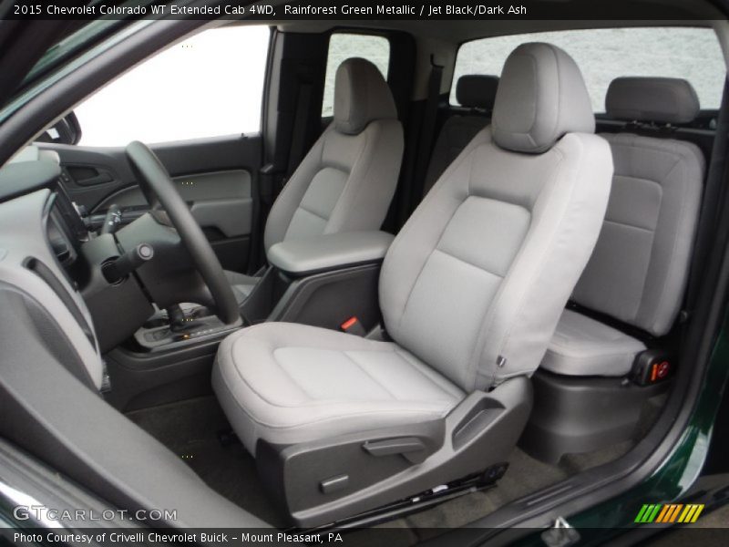 Front Seat of 2015 Colorado WT Extended Cab 4WD
