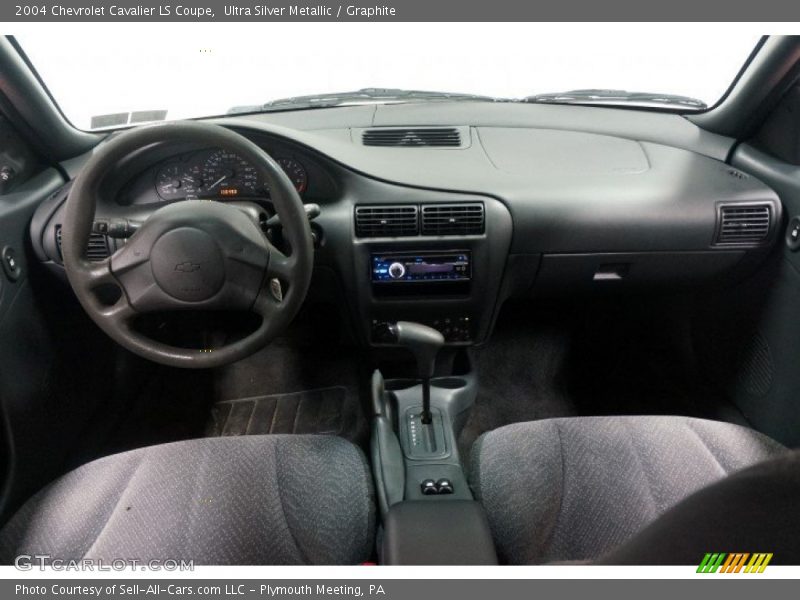 Ultra Silver Metallic / Graphite 2004 Chevrolet Cavalier LS Coupe