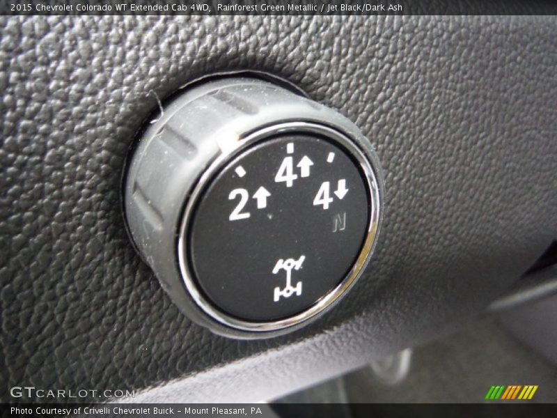 Controls of 2015 Colorado WT Extended Cab 4WD