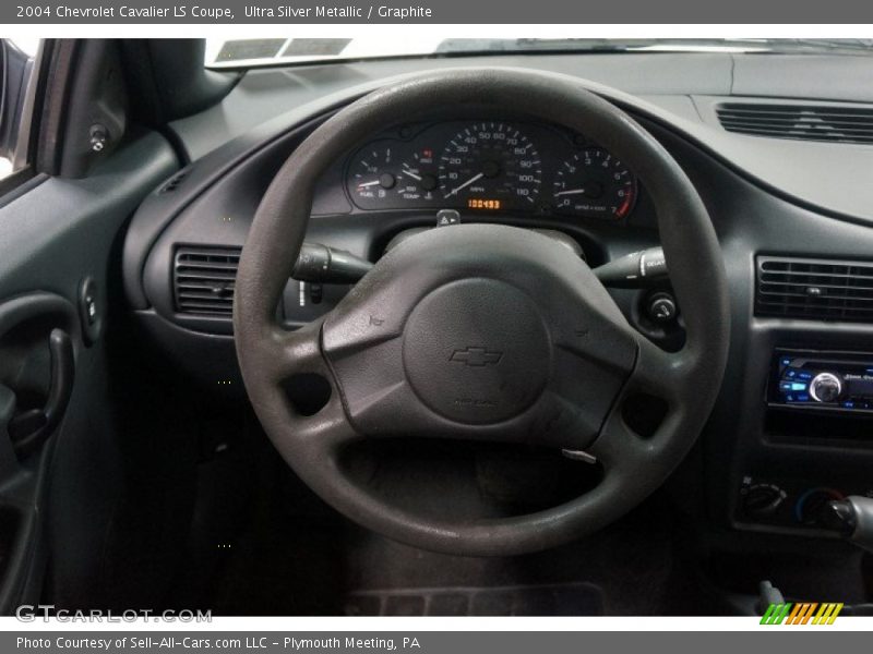 Ultra Silver Metallic / Graphite 2004 Chevrolet Cavalier LS Coupe