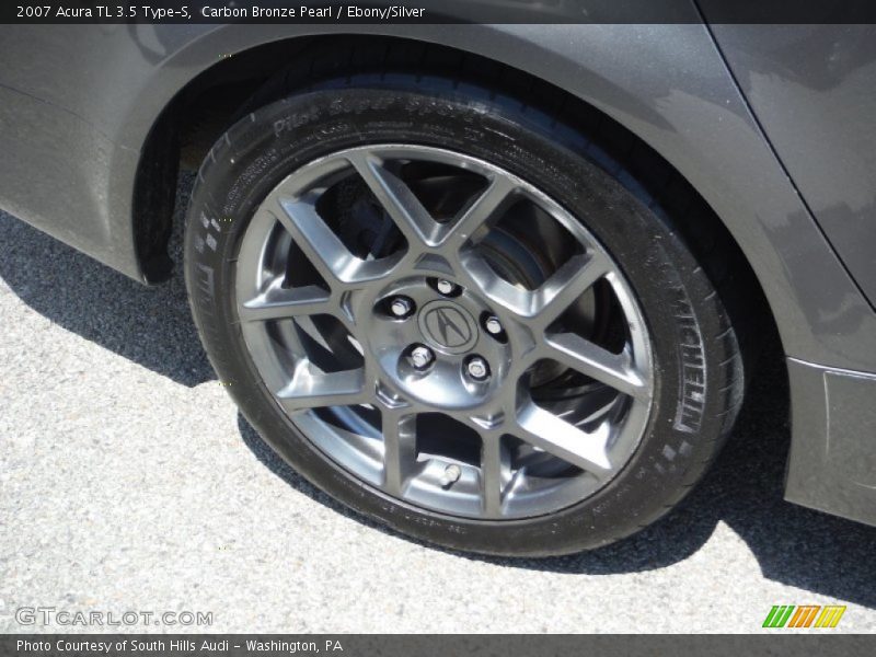 Carbon Bronze Pearl / Ebony/Silver 2007 Acura TL 3.5 Type-S