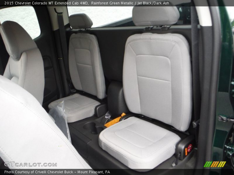 Rear Seat of 2015 Colorado WT Extended Cab 4WD