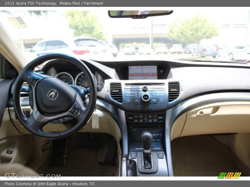 Milano Red / Parchment 2013 Acura TSX Technology