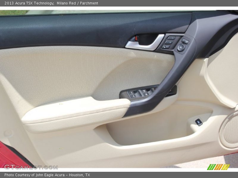 Milano Red / Parchment 2013 Acura TSX Technology