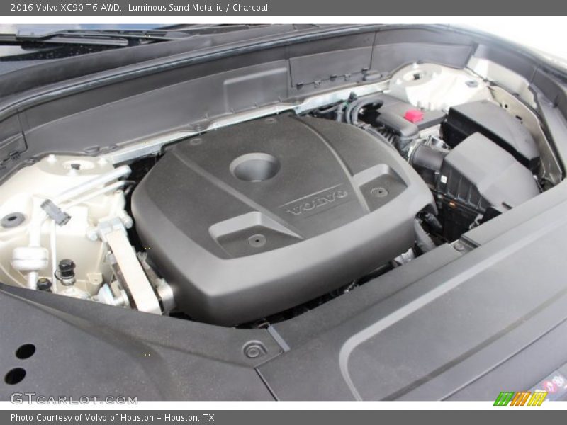  2016 XC90 T6 AWD Engine - 2.0 Liter Turbocharged DOHC 16-Valve VVT 4 Cylinder