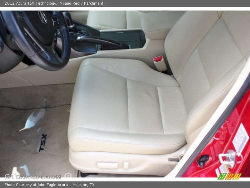 Milano Red / Parchment 2013 Acura TSX Technology