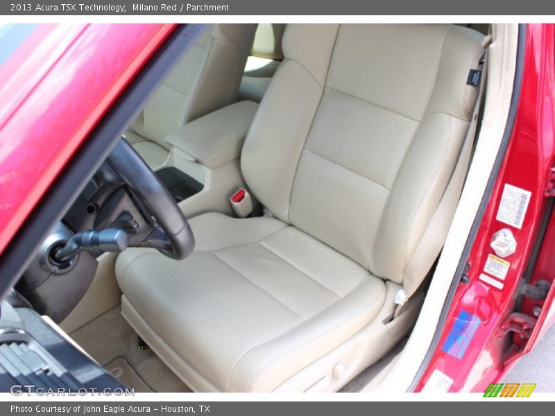 Milano Red / Parchment 2013 Acura TSX Technology