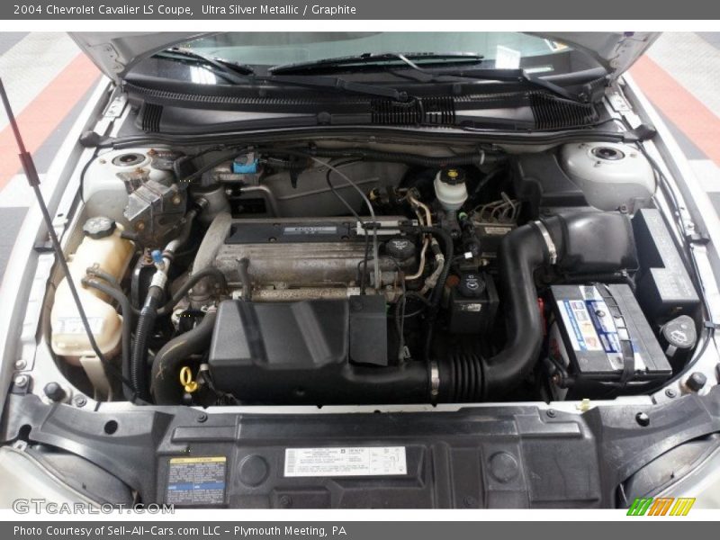 Ultra Silver Metallic / Graphite 2004 Chevrolet Cavalier LS Coupe