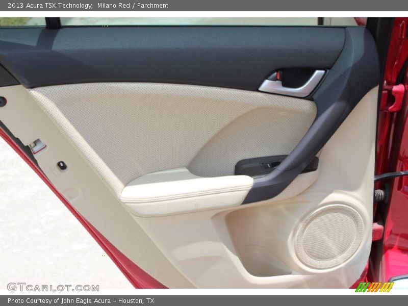 Milano Red / Parchment 2013 Acura TSX Technology