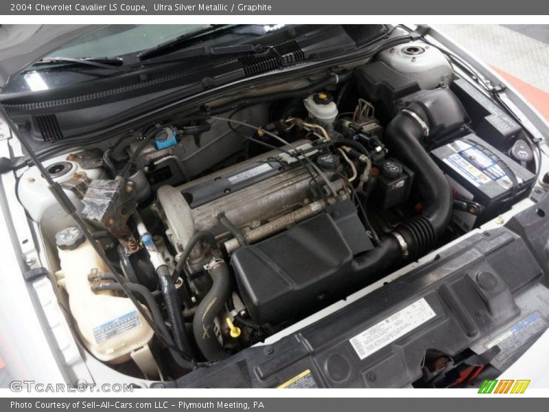 Ultra Silver Metallic / Graphite 2004 Chevrolet Cavalier LS Coupe