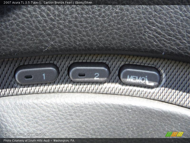 Carbon Bronze Pearl / Ebony/Silver 2007 Acura TL 3.5 Type-S