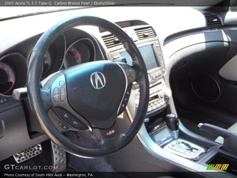 Carbon Bronze Pearl / Ebony/Silver 2007 Acura TL 3.5 Type-S