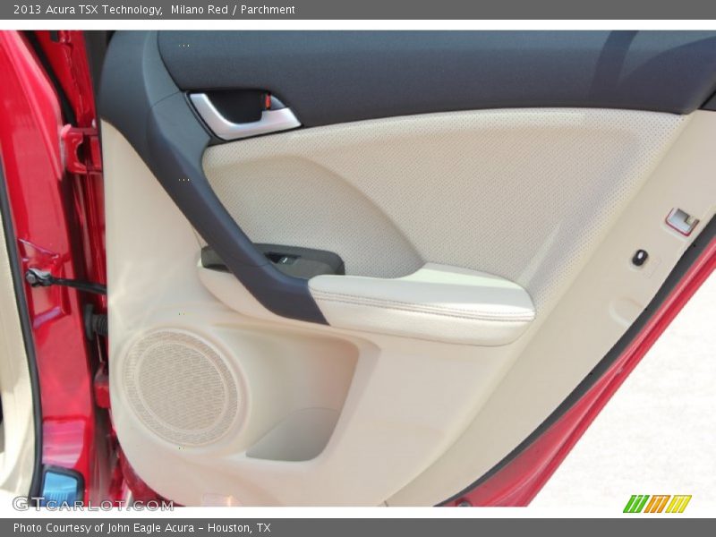 Milano Red / Parchment 2013 Acura TSX Technology