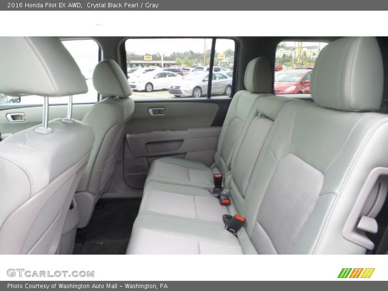 Crystal Black Pearl / Gray 2016 Honda Pilot EX AWD
