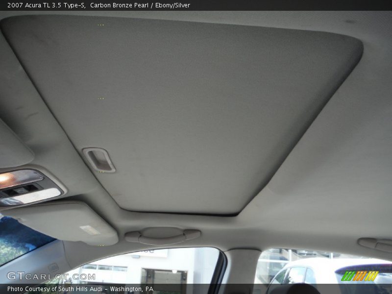 Carbon Bronze Pearl / Ebony/Silver 2007 Acura TL 3.5 Type-S