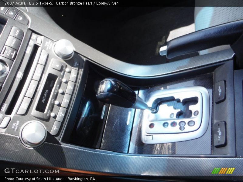 Carbon Bronze Pearl / Ebony/Silver 2007 Acura TL 3.5 Type-S