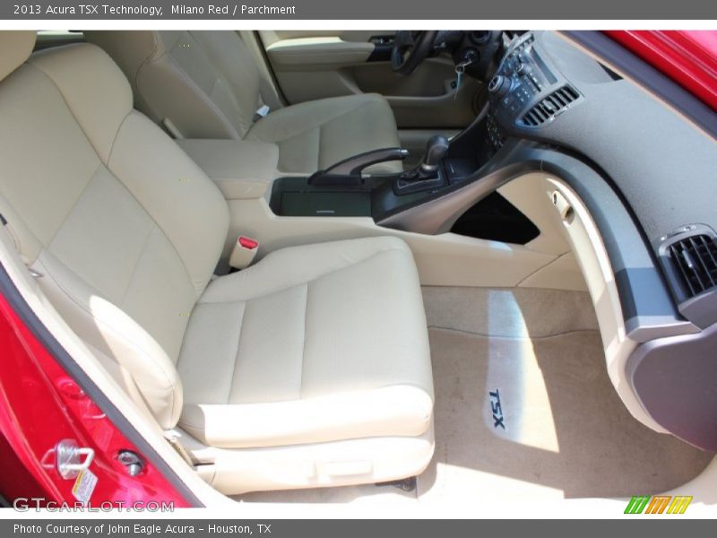 Milano Red / Parchment 2013 Acura TSX Technology
