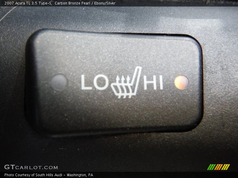 Carbon Bronze Pearl / Ebony/Silver 2007 Acura TL 3.5 Type-S